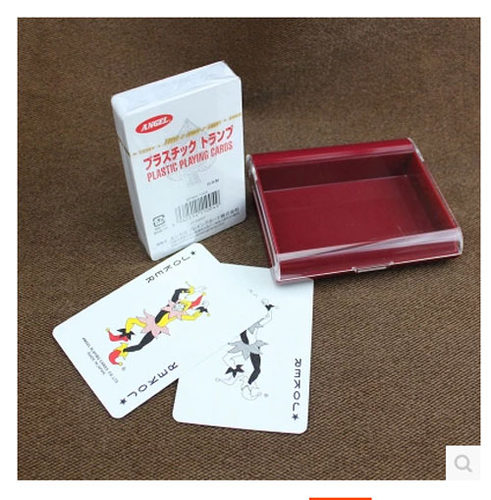 日本小天使塑料磨砂扑克牌  ANGLE扑克 SPNN1001 SPNN1002 6副装 - 图3