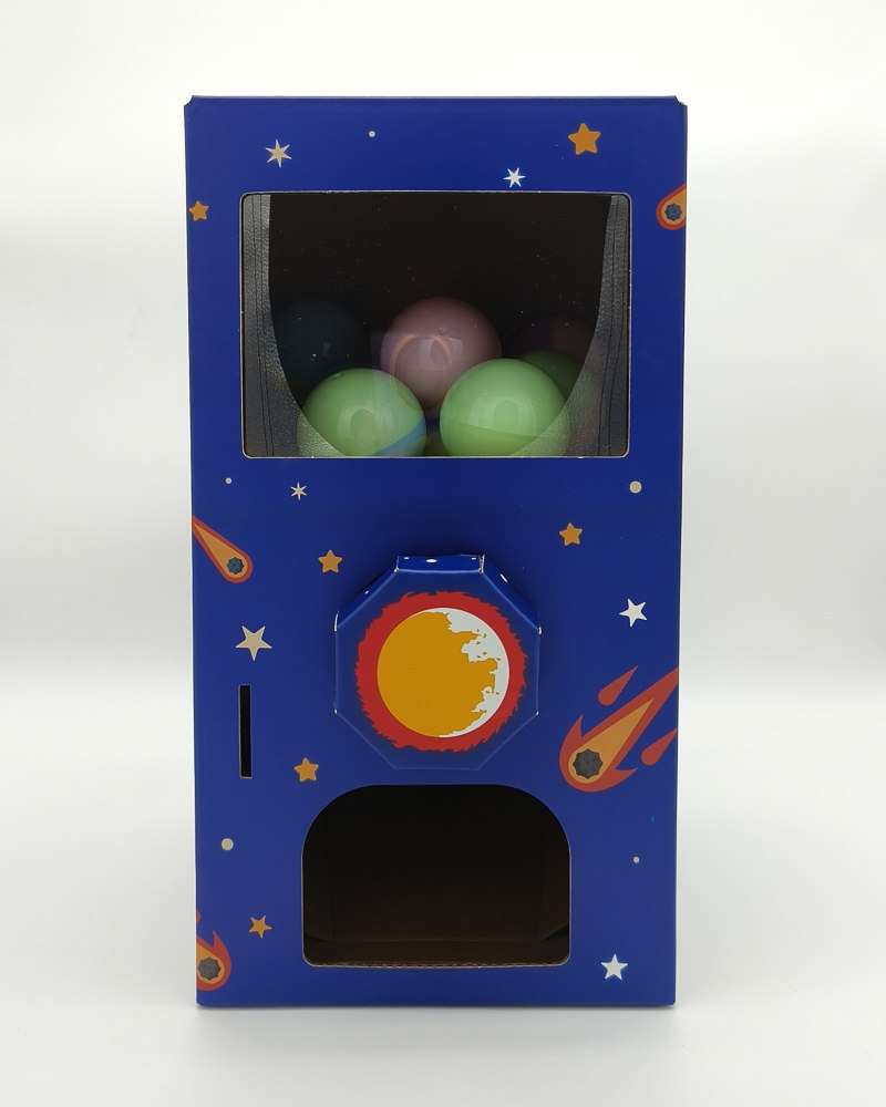 扭蛋机DIY手工折纸幼儿园儿童纸板纸箱玩具义卖礼品盲盒抽奖,淘宝优惠券,粉丝福利购,淘宝优惠卷