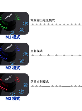 魔侍MAST多频点刺纹绣面板电源