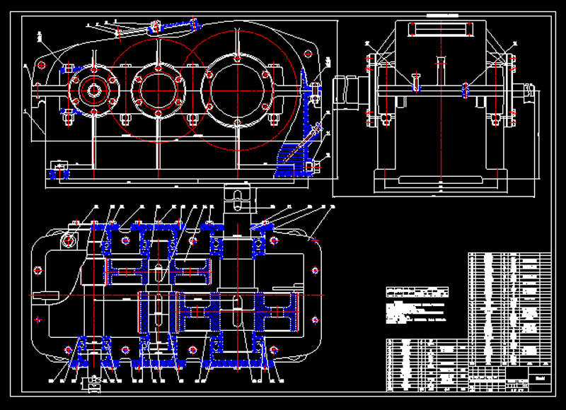 机械设计基础课程减速器设计一级二级齿轮圆柱圆锥图纸计算说明书 - 图2