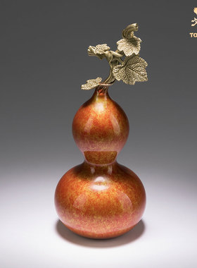 铜师傅铜葫芦客厅福禄摆件