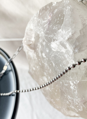 方牌锆石拼接网红爆款锁骨链