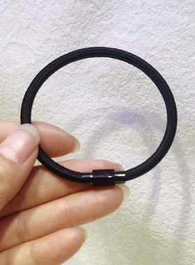 一缕青丝加头发迦叶金刚结手绳本命年红绳黑绳情侣闺蜜DIY礼物