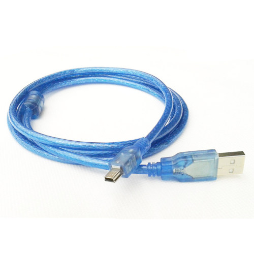 USB转Mini 5P梯形充电数据线 电脑MP3 MP4通用5针T型接口连接线 - 图3