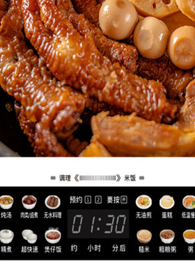 松下4L多功能智能预约定时电饭煲