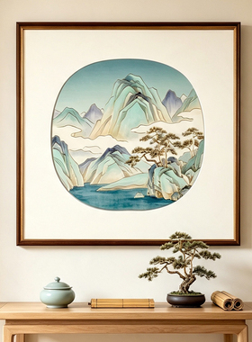 宋氏美学多子多福莲花铜雕画
