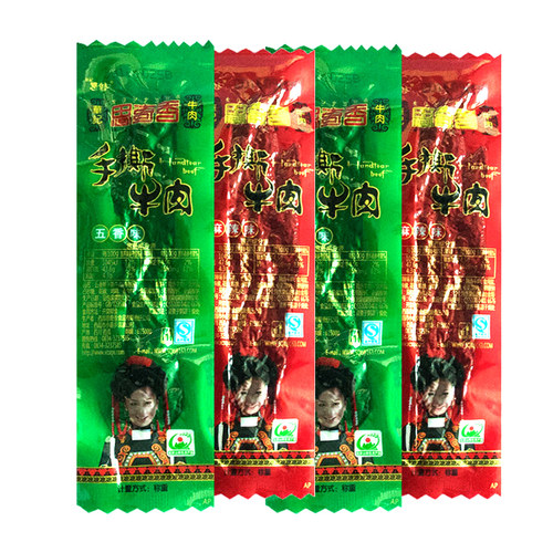 四川西昌思奇香手撕牛肉500g五香麻辣牛肉手撕牛肉干风干牛肉条 - 图3