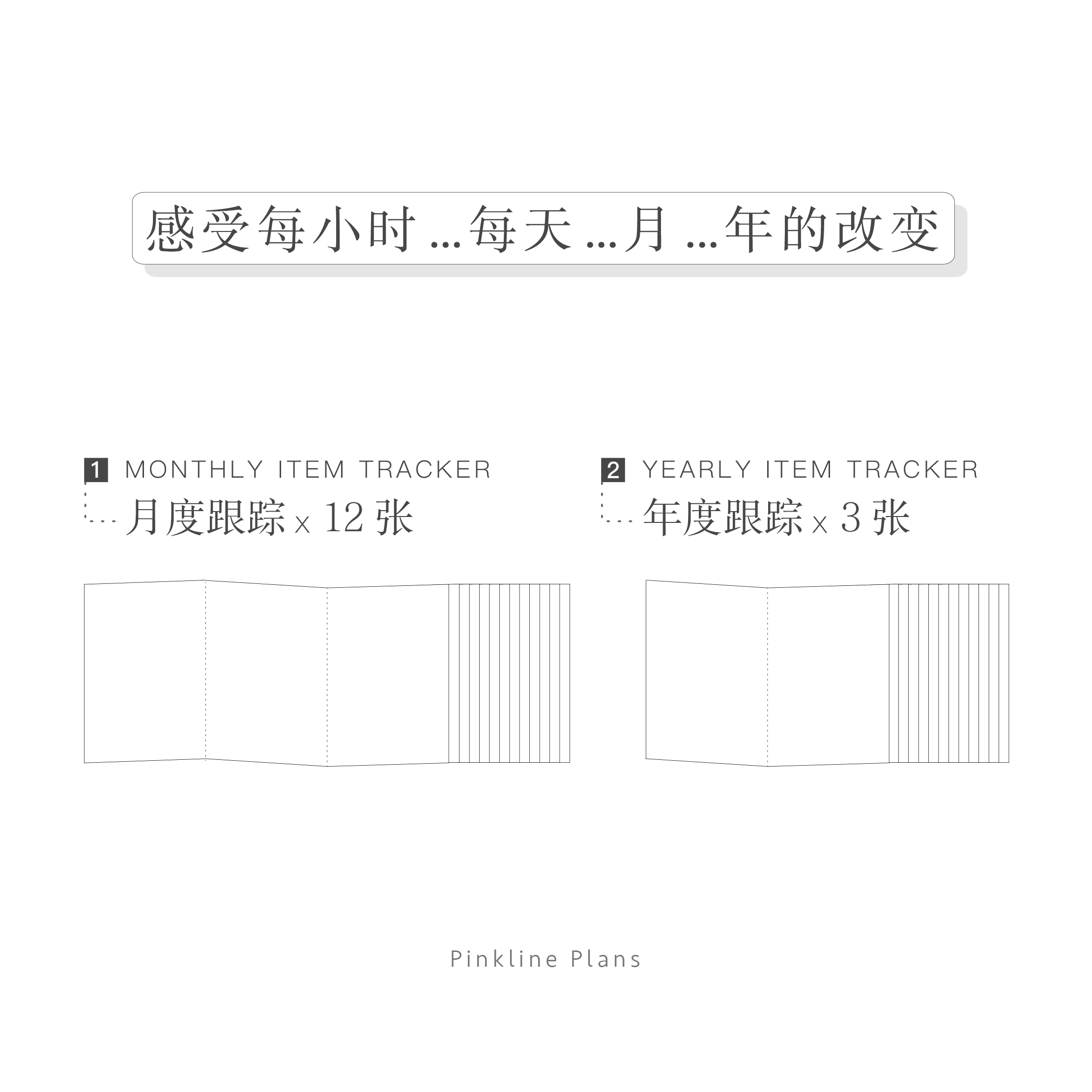 改变自己活页替芯自我管理习惯打卡手账内页5A6A7奇葩A8M5planner-图0