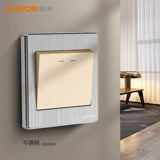 Панель панели переключателя OU Ben Paramount 86 Dark 5th Five -Hole USB Two Three Three One Wall Socket Домохозяйство