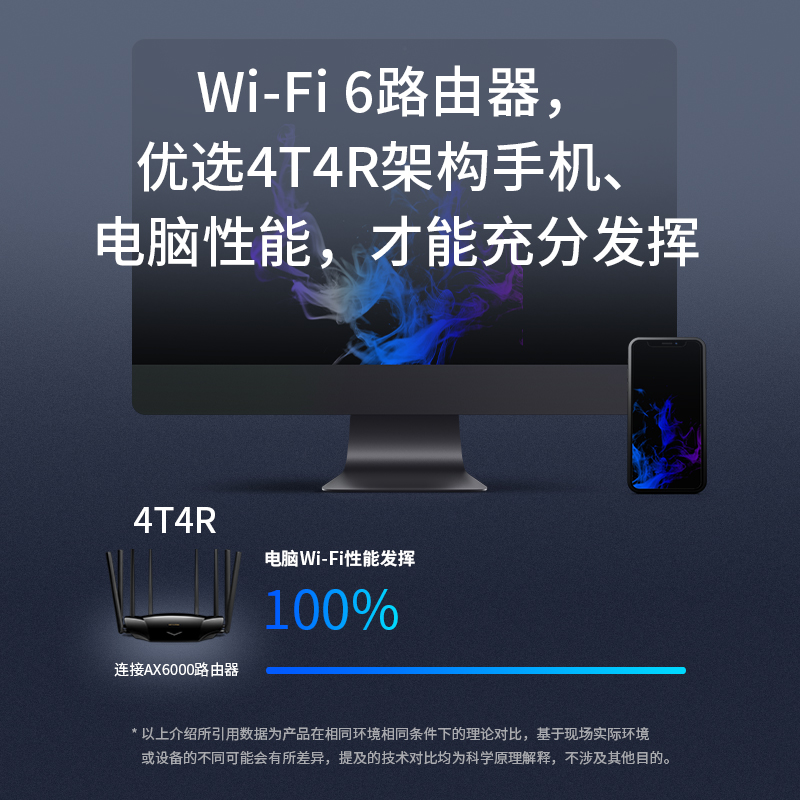 新品WiFi6 TP-LINK AX6000全千兆无线路由器穿墙高速网络mesh千兆端口5G双频tplink家用稳定XDR6030一键组网 - 图1