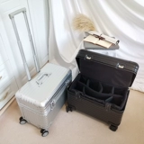 Японский металлический чемодан для путешествий, алюминиево-магниевый сплав, 18 дюймов