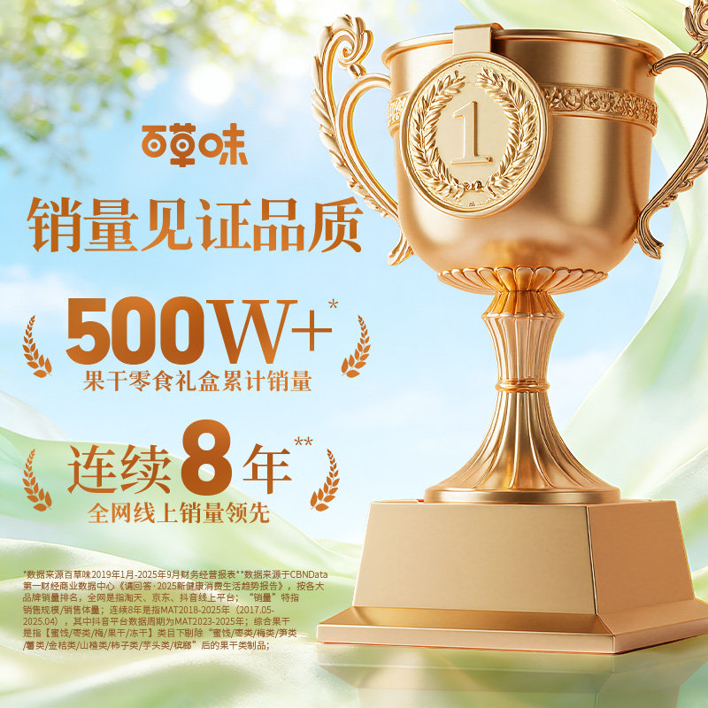 百草味缤纷水果干大礼包1515g果脯蜜饯大礼包芒果干零食礼盒送礼