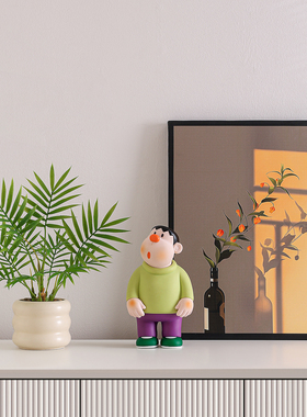 轻奢入户玄关摆件画创意装饰品