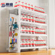 Heavy-duty shelves warehouse storage rack multi-layer storage rack with hole plate side hardware tool rack placement storage rack