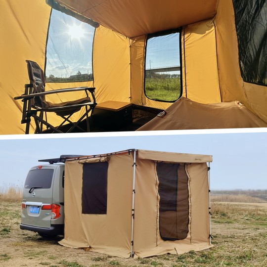 JasonBox Auto-Seitenzelt-Zubehör, Seitentuch-Gaze-Haus