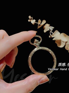 Yesbear大熊手作 金属复古相框 合金复古相框 DIY水晶滴胶材料