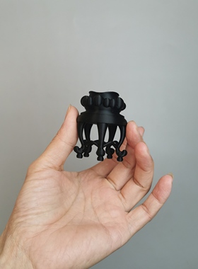 奇石文玩香炉型塑料高脚底座