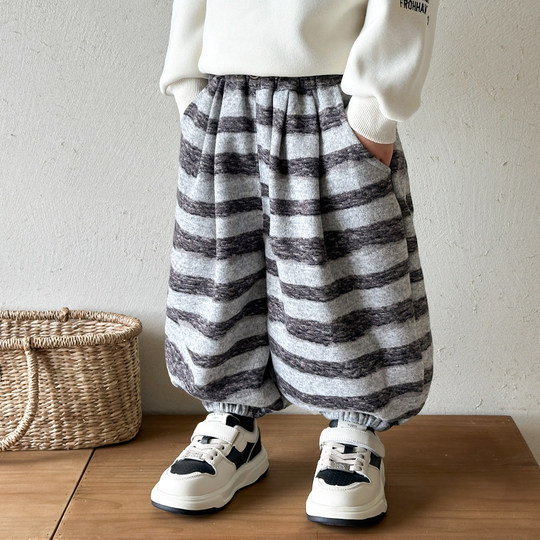 Boys' pants new Korean style striped baby bloomers