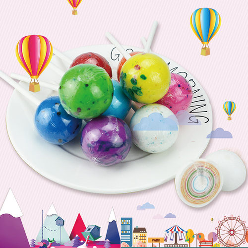 进口Jawbreaker费罗伦糖球一次舔不完的棒棒糖网红吃不完的舔舔糖 - 图1