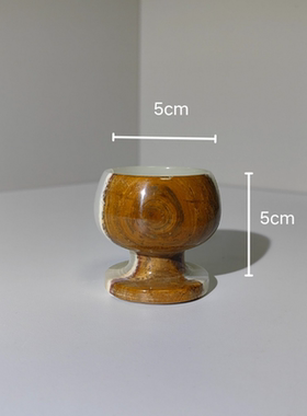 巴基斯坦天然玉石高端家用白酒杯小酒杯套装轻奢小摆件复古设计