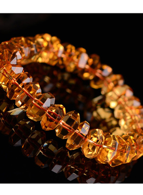 宝石巴西天然黄水晶送鉴定证书