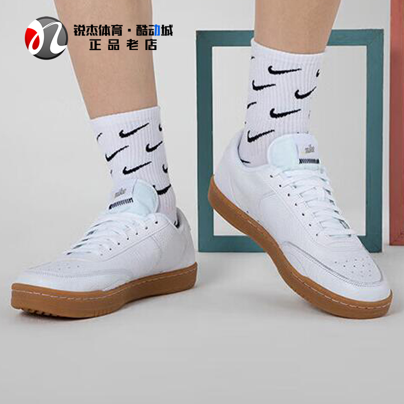 耐克Nike COURT VINTAGE PREM男复古生胶低帮滑板鞋CT1726-101-图1