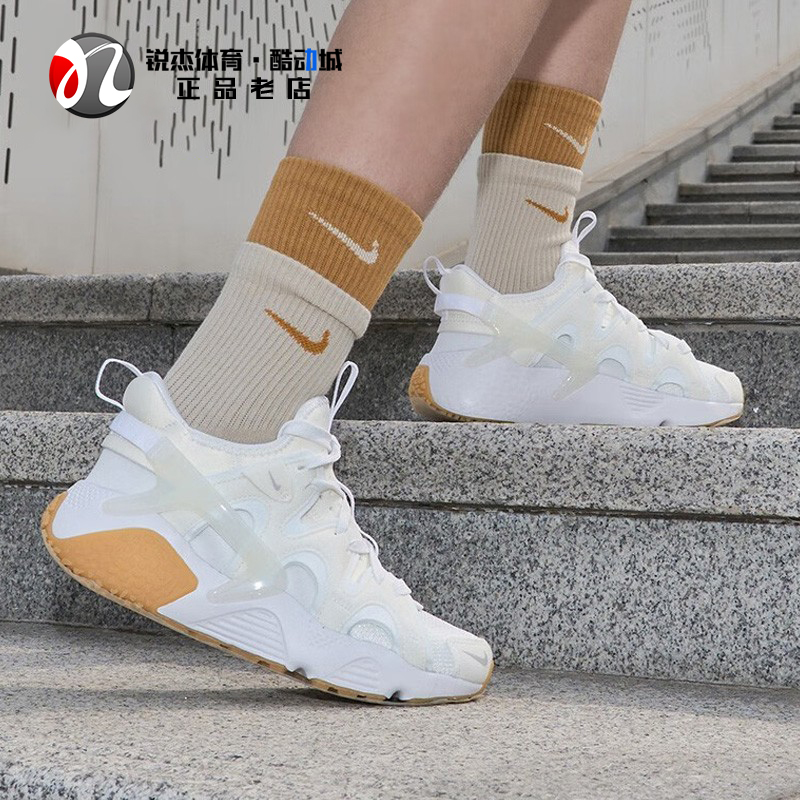 耐克Nike Air Huarache女子舒适华莱士透气轻便运动休闲鞋DQ8031 - 图0