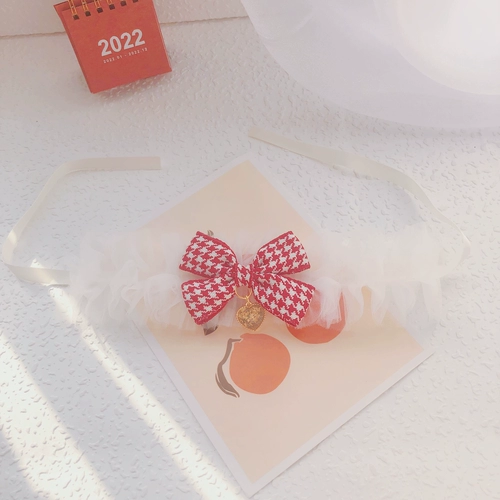 Шарф для принцессы, чокер, подвеска с бантиком