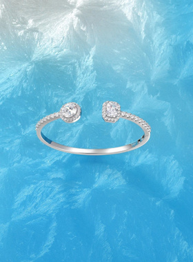 Witther原创小众设计方糖手镯轻奢高级感钻石镶嵌精致手饰送女友