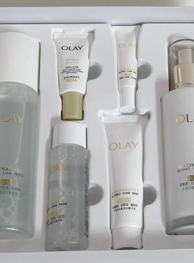 Olay玉兰油二代美白水乳套装抗糖小白瓶烟酰胺美白only护肤品欧蕾