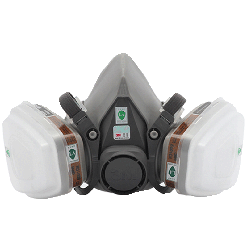 3m620P防毒面具套装6200防毒面罩喷漆防尘化工农药活性炭面罩 - 图2