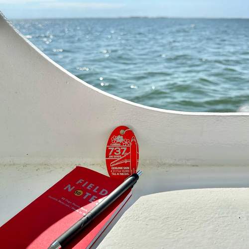 美国PLANETAGS钥匙扣行李牌波音747TWA空客A380PAN航飞机蒙皮挂件 - 图2