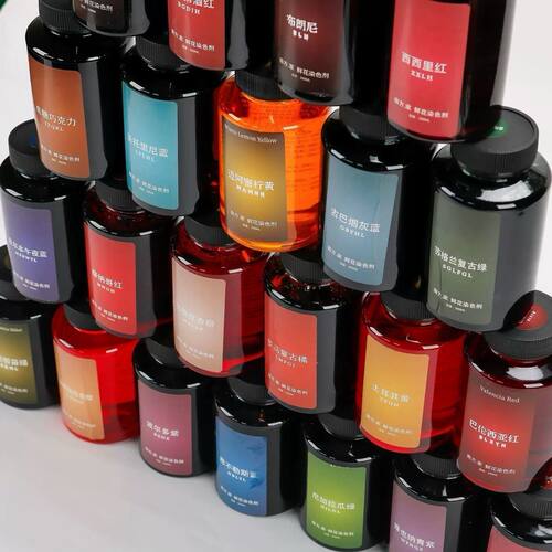 新鲜花吸色剂花店专用 无汞环保上色快 圣托里尼蓝INS花艺DIY材料 - 图2