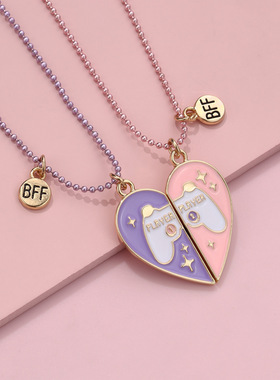 可爱手柄磁吸项链闺蜜生日礼物女