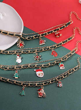 圣诞手链女生手绳朋友闺蜜手环