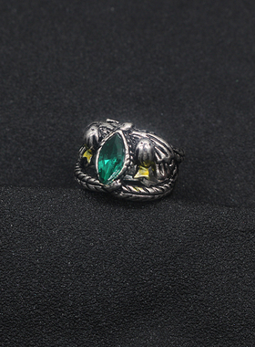 电影魔戒指环王阿拉贡合金男士