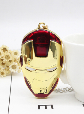 钢铁侠面具项链欧美电影周边饰品