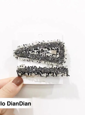 百搭复古少女可爱ins网红发夹
