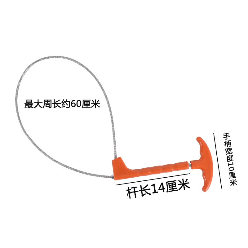 抓猪套猪嘴套狗神器猪用套猪器保定器猪嘴巴套给猪打针捉猪捕猪套 - 图2