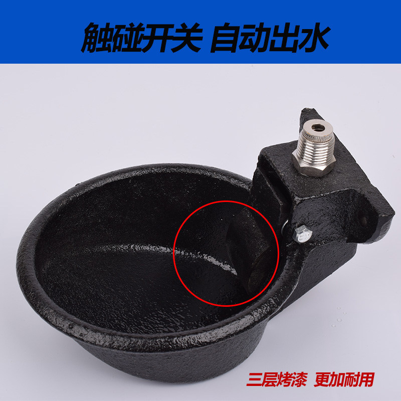 猪用自动饮水器铸铁猪饮水碗 猪用自动碗式饮水器触碰式喝水碗,淘宝优惠券,粉丝福利购,淘宝优惠卷