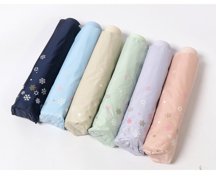 天堂伞防晒防紫外线遮阳伞超轻晴雨两用伞女防晒伞便携小巧太阳伞