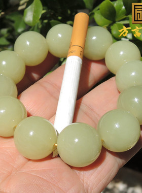 无结构鸡油黄手链山料