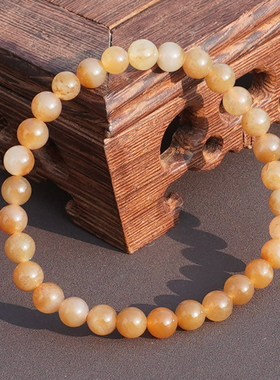 方言和田玉细油润且末糖白玉手串