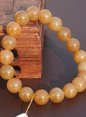 方言和田玉金山矿冰底细腻黄糖玉