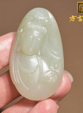 新疆且末油润洒金皮白玉籽料如来