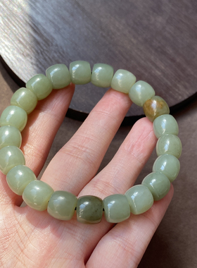 新疆且末蓝色山流水10MM老型手串