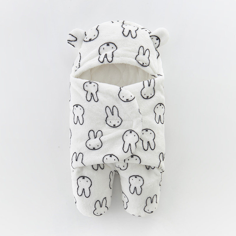 婴儿抱被包被二合一新生儿外出门睡袋法兰绒初生宝宝抱毯秋冬保暖,淘宝优惠券,粉丝福利购,淘宝优惠卷