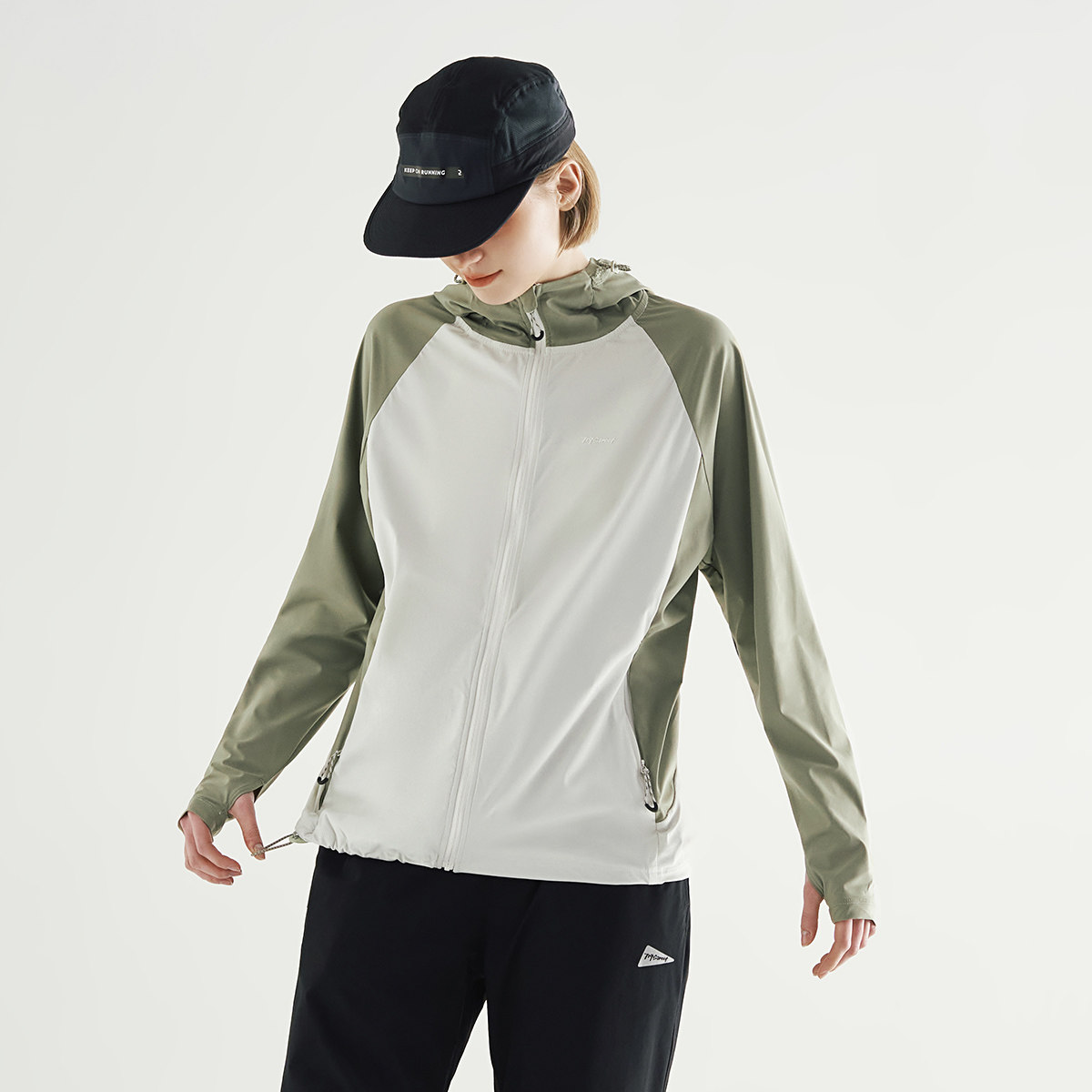 714street UPF50拼接弹力防晒服男2024scotchgard速干户外夹克女,淘宝优惠券,粉丝福利购,淘宝优惠卷