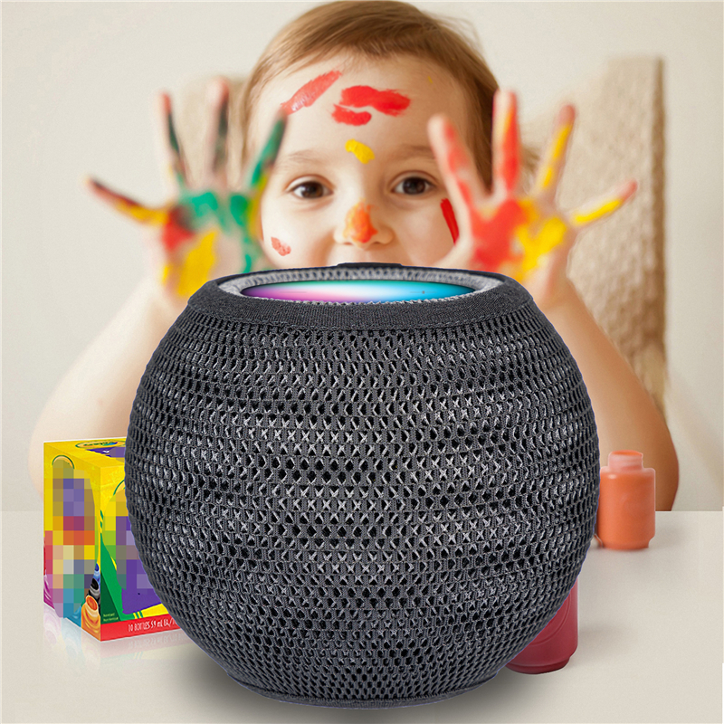 彩色HomePod mini音箱防尘罩适用于Apple苹果智能迷音响收纳保护-图2