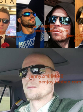 X-Metal Badman 太阳镜 O记骑行运动眼镜 靳东明星同款金属偏光